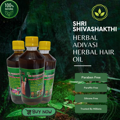 Hakki Pikki Adivasi Hair Oil, CALL. 80506 86899